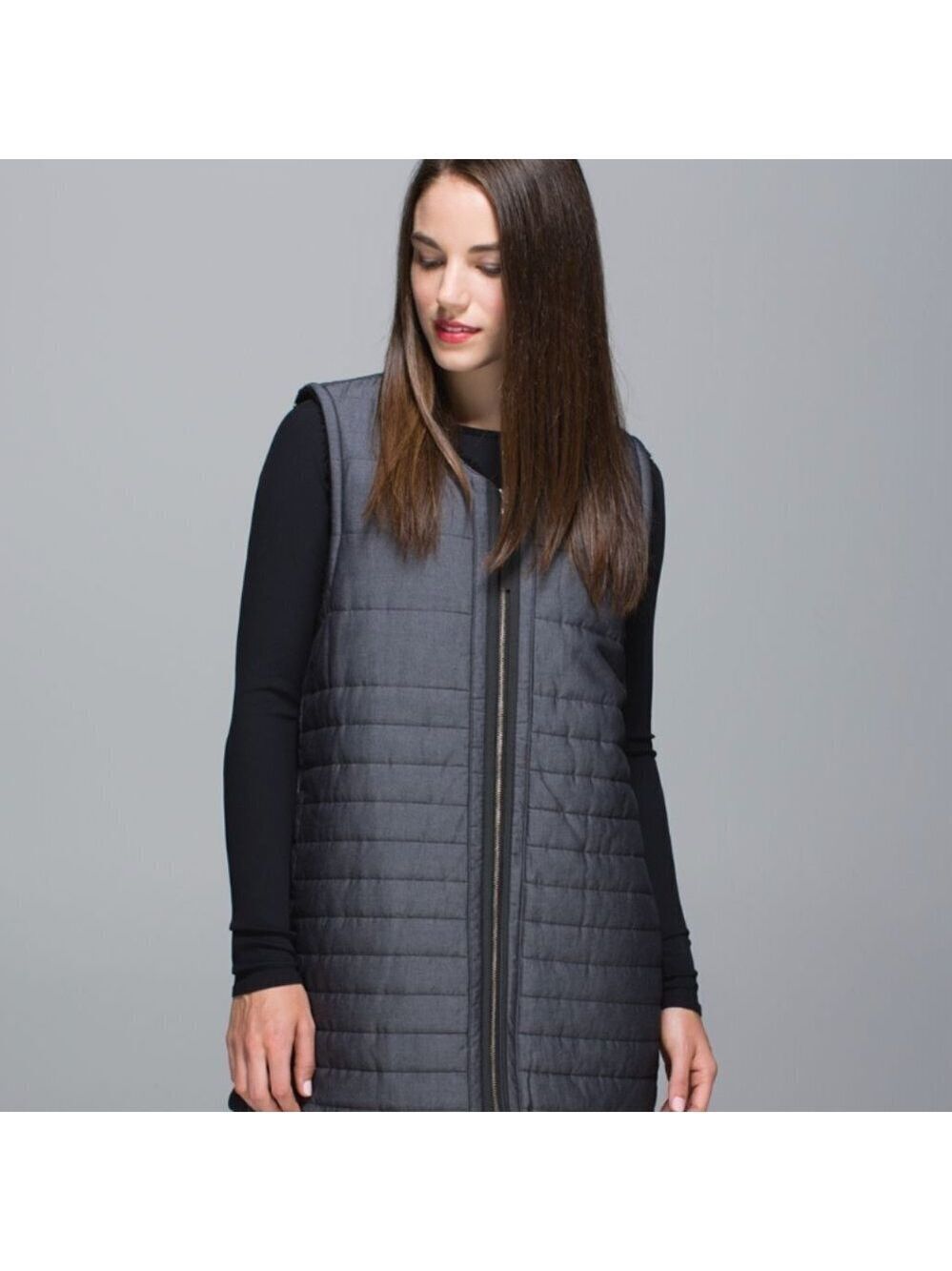 Lululemon Black Reversible Vest Medium